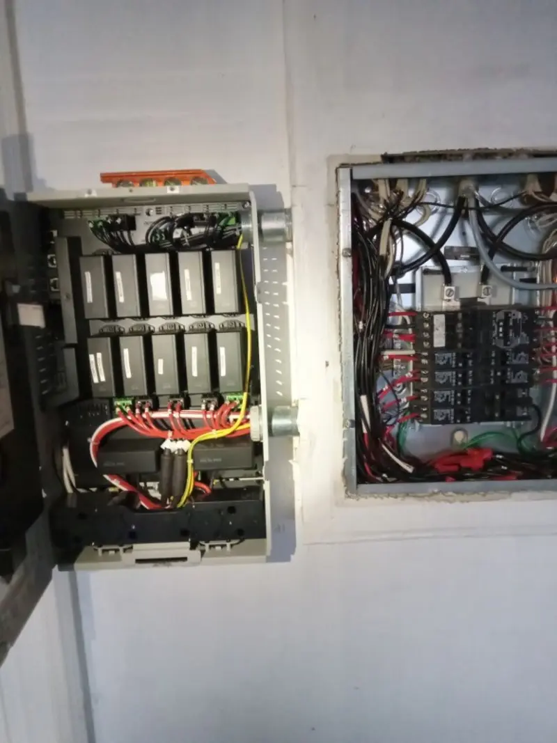 Electrical panel upgrade completed for Indoor Lighting Installation in West Deptford